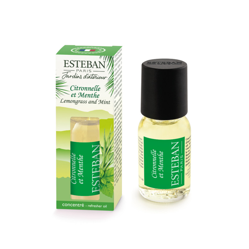 Concentré de parfum - Citronnelle et Menthe 15 ml