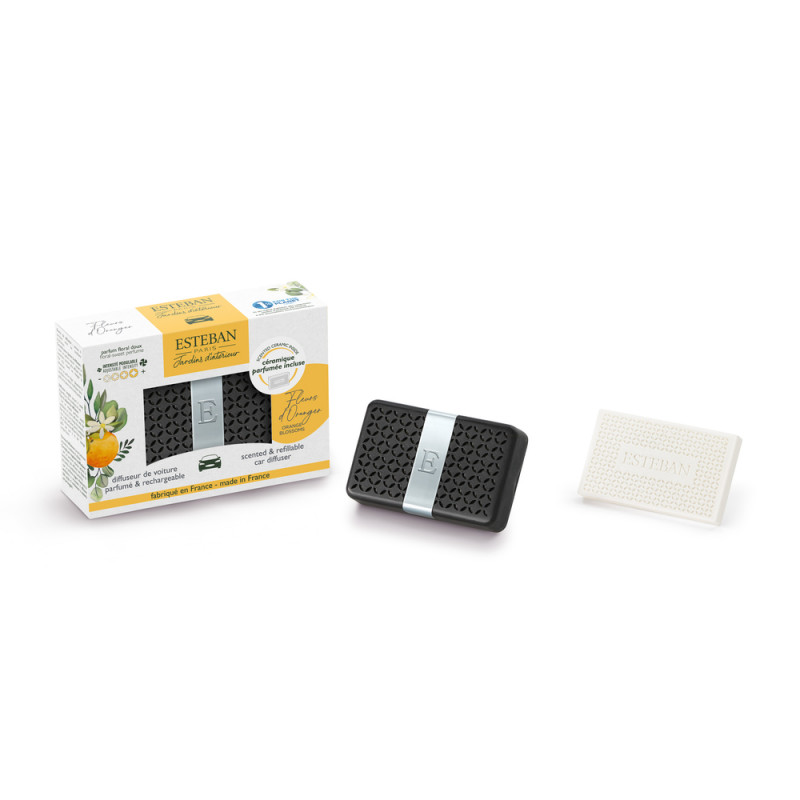 Diffuseur de voiture rechargeable Fleurs d'oranger