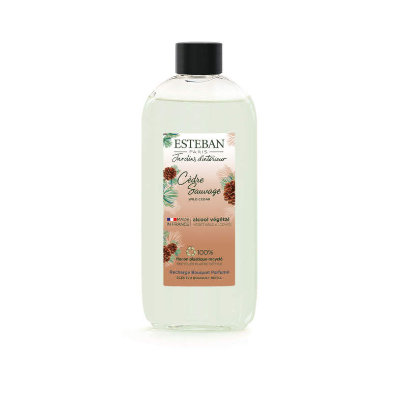 Recharge Cèdre sauvage 200 ml pour bouquet parfumé