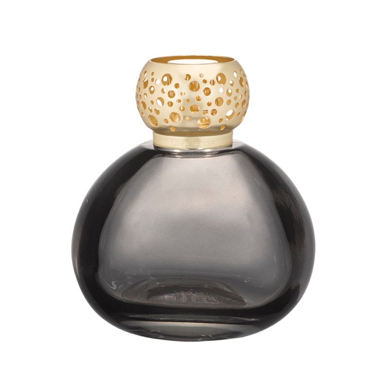 Coffret lampe 'Ophélia noire', recharge parfum lum