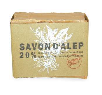 Savon d'Alep, 200 g - 20% laurier