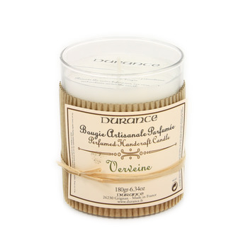 Bougie parfumée verveine cire végétale rechargeabl