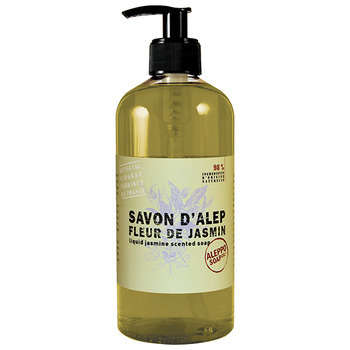 Savon d'Alep liquide, 500 ml - Fleur de jasmin