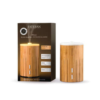 Diffuseur Bois & Lumière : bambou, 9x9x15cm