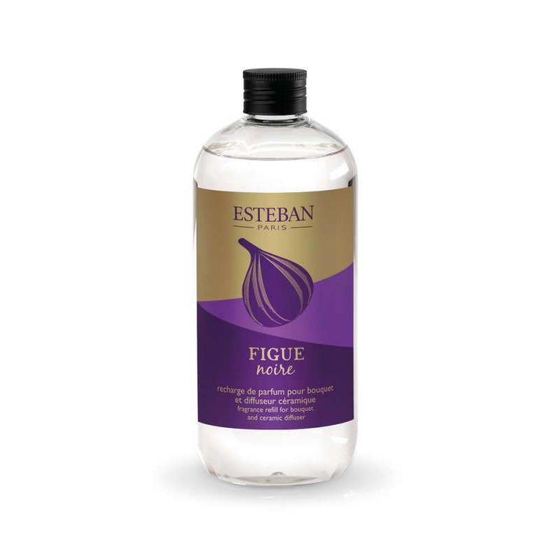 Recharge pour bouquet parfumé Figue noire - flacon