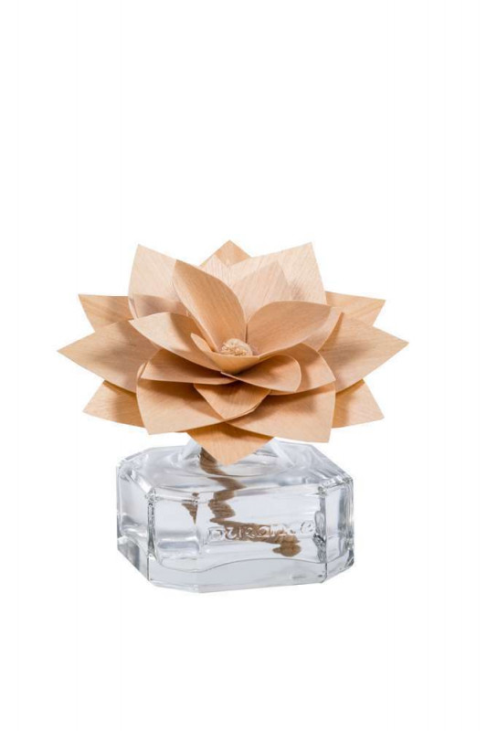 Fleur parfumée en bois de bouleau Fleur de Coton -
