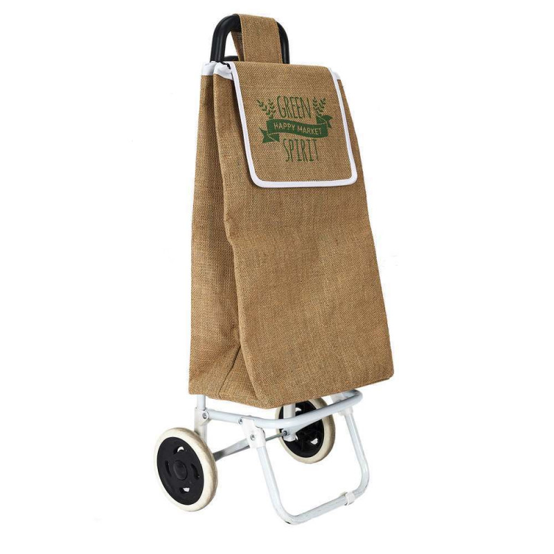 Chariot toile de jute