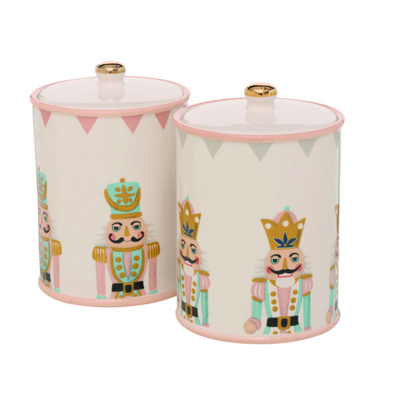 Boite Casse-noisette Nutsy en faïence L. 13 x l. 1