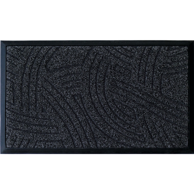 Tapis d'entrée texturé Mouvement en polypropylène