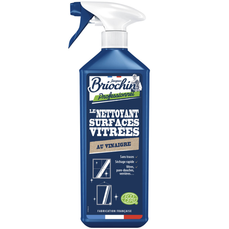 Nettoyant de surfaces vitrées, au vinaigre - 750ml