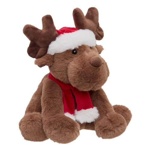 Peluche renne marron h. 30 cm