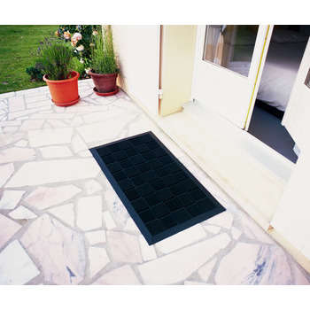 Grattoir hilo 100% caoutchouc 70x40 cm epaisseur 1