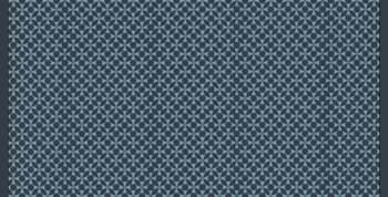 Tapis : bleu, 98x50cm