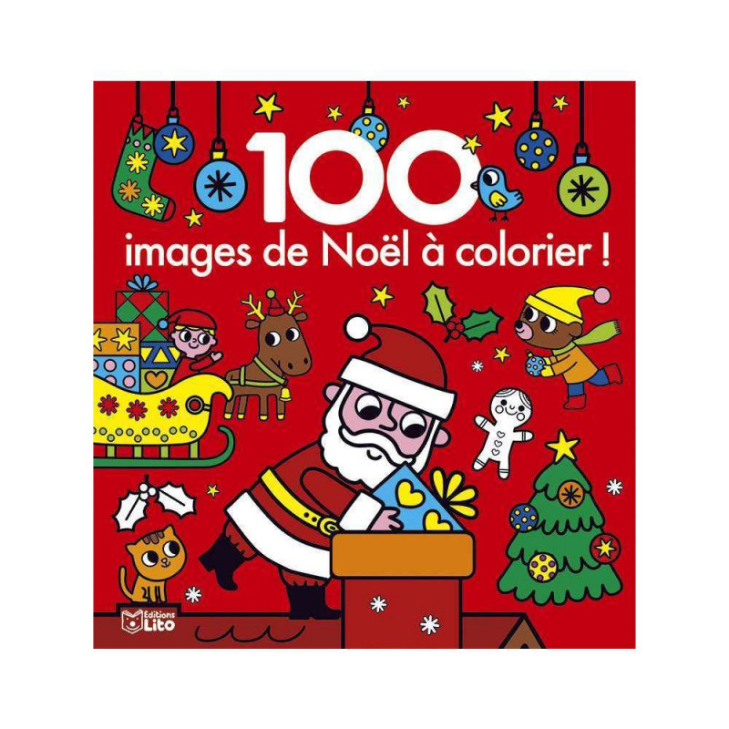 Coloriage 100 images de noël à colorier