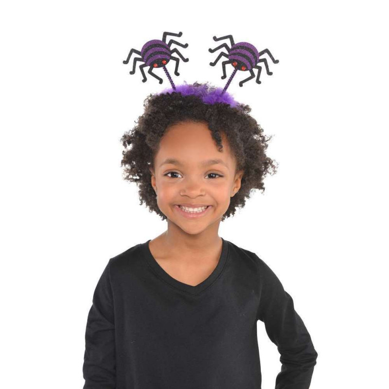 Serre-tête Halloween enfant araignée TU