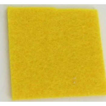 Coupon de feutrine 30x30cm Ep. 2mm - Jaune