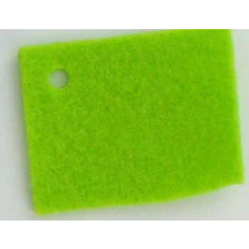 Coupon de feutrine 30x30cm Ep. 2mm - Vert pomme