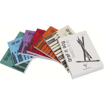 Bloc:croquis collé,80 f.,90g,A3,10,5x14,8cm