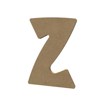 Forme médium - lettre majuscule Z : 15x11cm