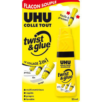 Colle liquide Twist & Glue, le flacon de 35ml