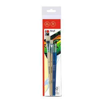 Set de 4 pinceaux Acryl
