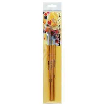 Set de 4 pinceaux Creative School