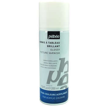 Vernis acrylique brillant, l'aérosol de 200ml