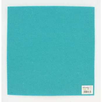 Coupon de feutrine 30x30cm Ep. 2mm - Turquoise