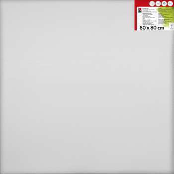 Châssis entoilé en coton (380 g/m²) 80x80cm