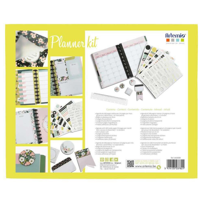 Agenda - Kit Planner Moments heureux