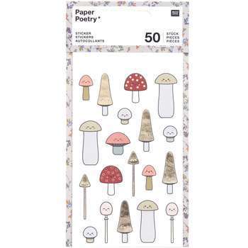 Autocollants de divers champignons (x50)