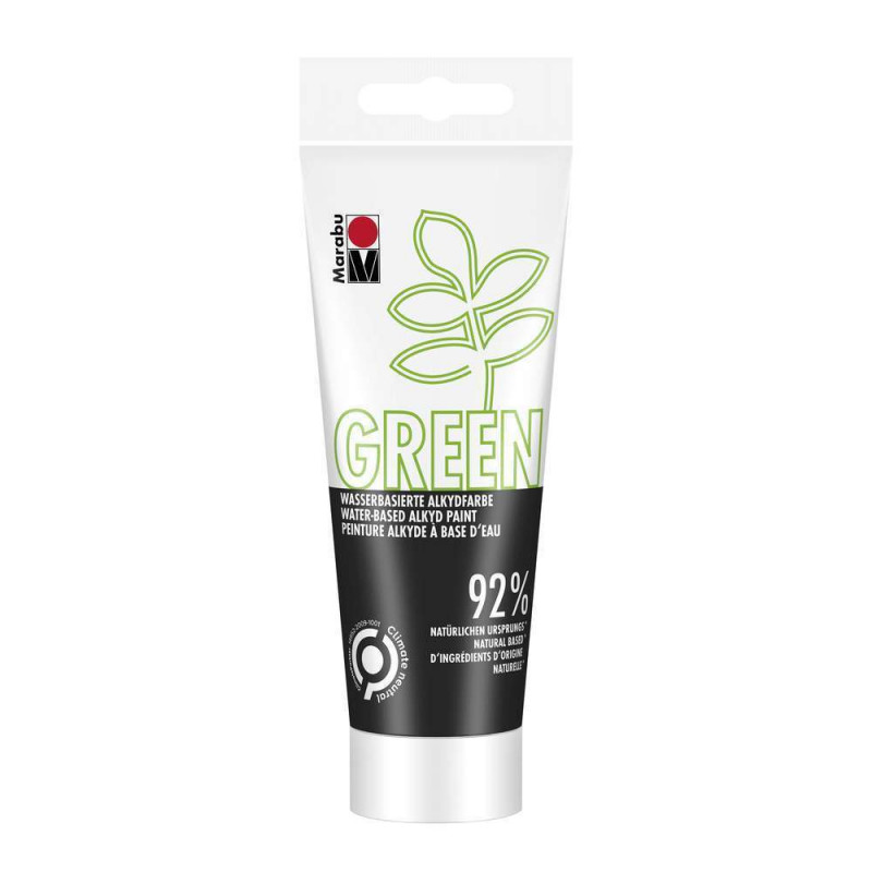 Marabu Green peinture alkyde à base deau - Noir 0