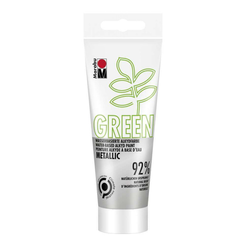 Marabu Green peinture alkyde à base deau - Argent