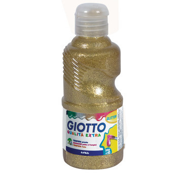 Gouache or Giotto Pailletée, le flacon de 250 ml p
