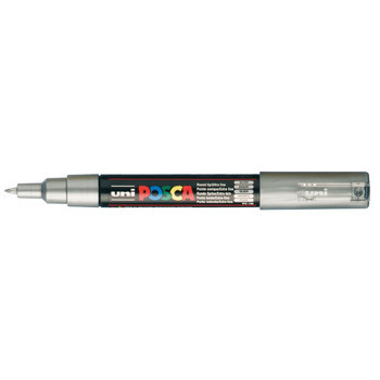 Marqueur peinture pointe extra fine conique Argent