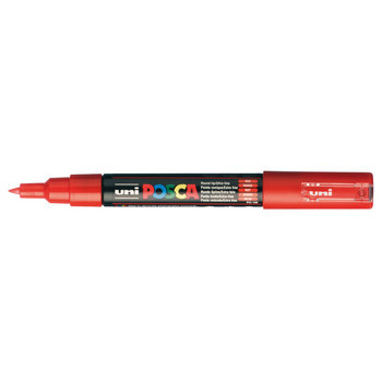 Marqueur peinture pointe extra fine : rouge