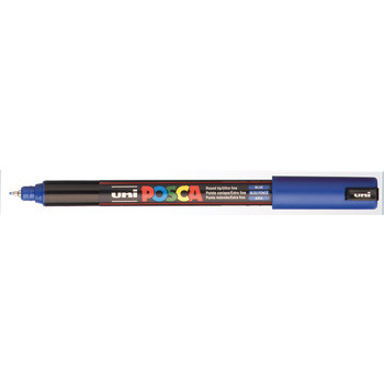 Marqueur peinture pointe calibrée extra-fine Bleu