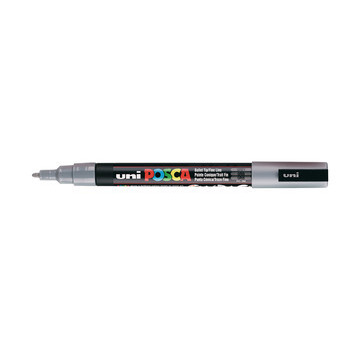 Marqueur peinture pointe fine conique Gris