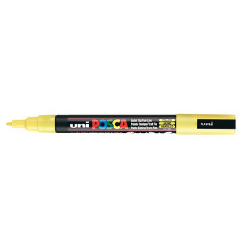 Marqueur peinture pointe fine conique Jaune