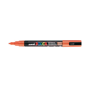 Marqueur peinture pointe fine conique Orange foncé
