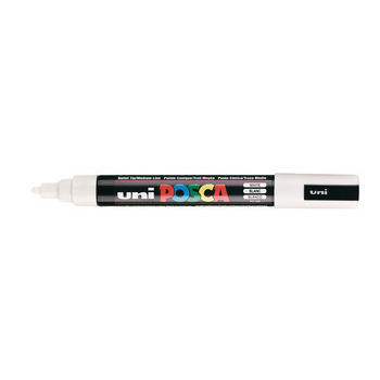Marqueur peinture pointe moyenne conique Blanc