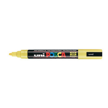 Marqueur peinture pointe moyenne conique Jaune