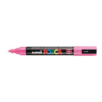 Marqueur peinture pointe moyenne conique Rose