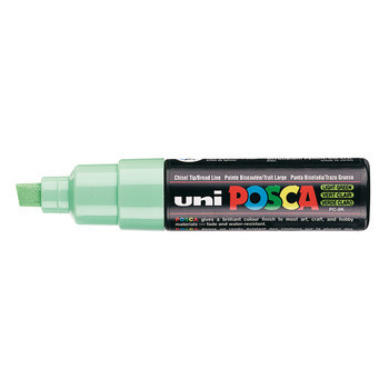 Marqueur peinture pointe large biseautée Vert clai
