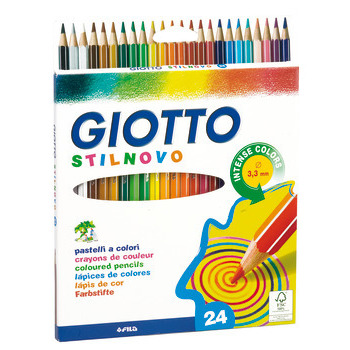 Crayons couleurs Stilnovo : x 24