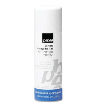 Vernis acrylique mat : aérosol 200ml