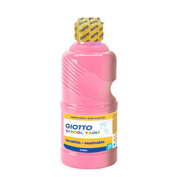 Gouache Giotto Schoolpaint, flacon 250ml - Rose