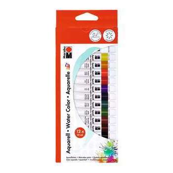 Set de peinture aquarelle débutant : 12x12ml