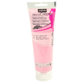 Peinture DecoCreme, 120ml - Rose indien