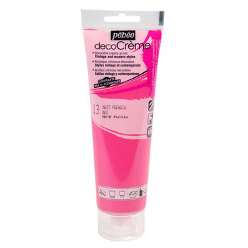 Peinture DecoCreme, 120ml - Fuchsia